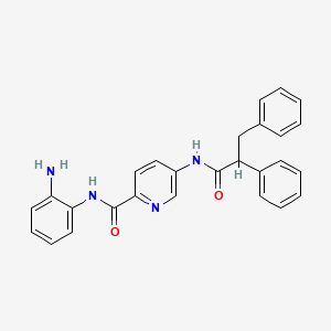 molecular formula C27H24N4O2 B15139570 Hdac-IN-51 