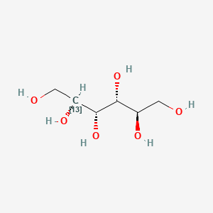 molecular formula C6H14O6 B15139572 (2R,3R,4R,5R)-(213C)hexane-1,2,3,4,5,6-hexol 