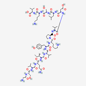 molecular formula C75H126N18O22 B15139581 Tau Peptide (304-318) 