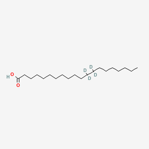 molecular formula C20H40O2 B15139616 Arachidic acid-d4-1 