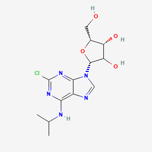 molecular formula C13H18ClN5O4 B15139630 2-Chloro-N6-isopropyladenosine 