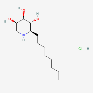 molecular formula C13H28ClNO3 B15139680 Glucocerebrosidase-IN-1 (hydrochloride) 