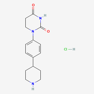 molecular formula C15H20ClN3O2 B15139691 E3 ubiquitin ligase binder-1 