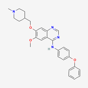 molecular formula C28H30N4O3 B15139700 Egfr/C797S-IN-1 