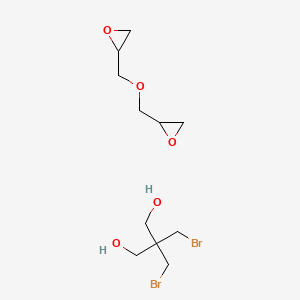 molecular formula C11H20Br2O5 B1513971 2,2-Bis(bromomethyl)-1,3-propanediol diglycidyl ether CAS No. 31452-80-9
