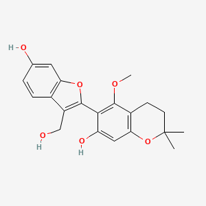 molecular formula C21H22O6 B15139729 Glycyuralin E 