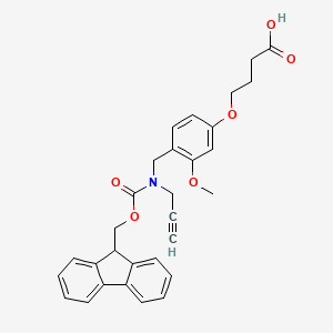 molecular formula C30H29NO6 B15139734 Fmoc-N-propargyl-MPBA 