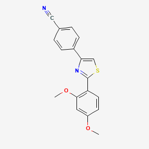 molecular formula C18H14N2O2S B15139738 Cyp1B1-IN-4 