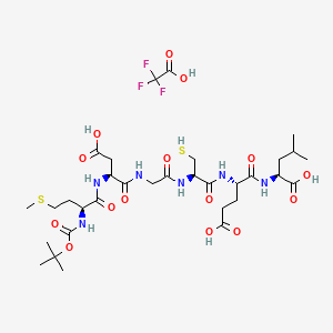 molecular formula C32H51F3N6O15S2 B15139741 Box5 (TFA) 