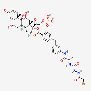 Glucocorticoid receptor agonist-1 phosphate Ala-Ala-Br