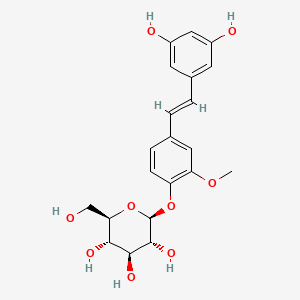 molecular formula C21H24O9 B15139809 Gnetifolin E CAS No. 140671-07-4