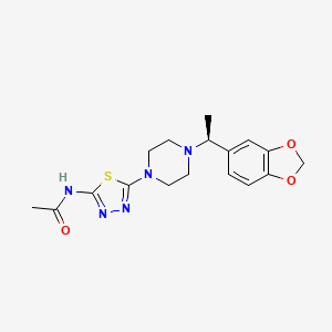 molecular formula C17H21N5O3S B15139830 E9Qis63wum 