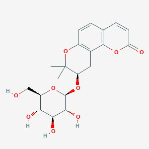 molecular formula C20H24O9 B15139865 praeroside IV 