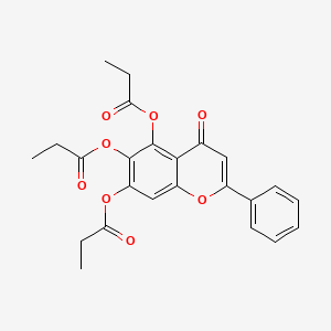 molecular formula C24H22O8 B15139892 Denv-IN-7 