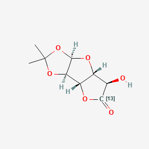 (1S,2R,6R,8R,9R)-9-hydroxy-4,4-dimethyl-3,5,7,11-tetraoxatricyclo[6.3.0.02,6]undecan-10-one