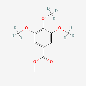 molecular formula C11H14O5 B15139976 Methyl 3,4,5-trimethoxybenzoate-d9 