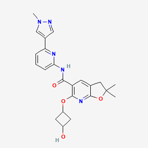 molecular formula C23H25N5O4 B15139981 Irak4-IN-25 