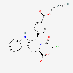 molecular formula C25H21ClN2O5 B15139987 Ferroptosis inducer-1 