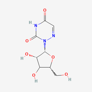 2-[(2R,3S,5R)-3,4-dihydroxy-5-(hydroxymethyl)oxolan-2-yl]-1,2,4-triazine-3,5-dione