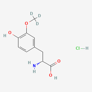 (R)-3-O-Methyldopa-d3 (hydrochloride)