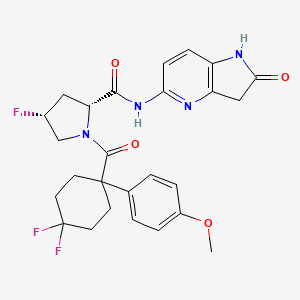 molecular formula C26H27F3N4O4 B15140443 Ep300/CREBBP-IN-2 