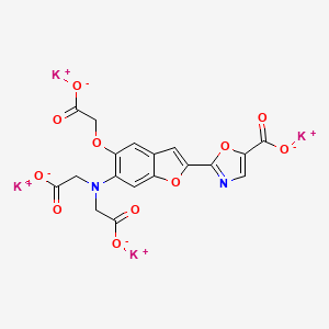 molecular formula C18H10K4N2O11 B15140660 Mag-Fura-2 (tetrapotassium) 