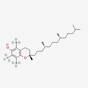 (2S)-2-methyl-5,7,8-tris(trideuteriomethyl)-2-[(4R,8R)-4,8,12-trimethyltridecyl]-3,4-dihydrochromen-6-ol