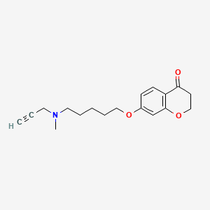 molecular formula C18H23NO3 B15140695 hMAO-B-IN-2 