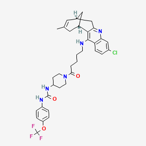 molecular formula C35H39ClF3N5O3 B15140713 sEH/AChE-IN-3 