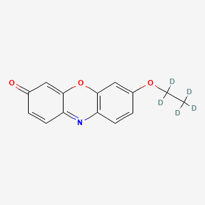 molecular formula C14H11NO3 B15140799 7-Ethoxyresorufin-d5 