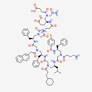 molecular formula C91H119N13O16S B15140869 SARS-CoV-2-IN-34 