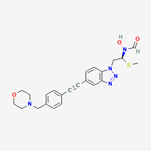 molecular formula C23H25N5O3S B15140898 LpxC-IN-9 