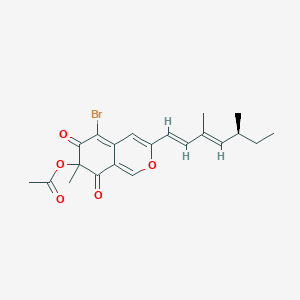 molecular formula C21H23BrO5 B15140940 Azaphilone-9 