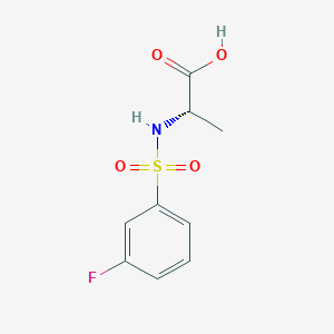 ((3-Fluorophenyl)sulfonyl)-L-alanine