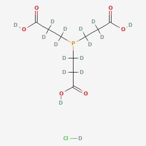 molecular formula C9H16ClO6P B15141101 TCEP-d16 (hydrochloride) 