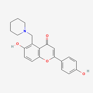 molecular formula C21H21NO4 B15141113 Antituberculosis agent-1 