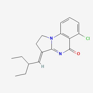 molecular formula C17H19ClN2O B15141148 Pbrm1-BD2-IN-1 