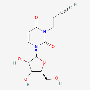 molecular formula C13H16N2O6 B15141182 N3-(Butyn-3-yl)uridine 