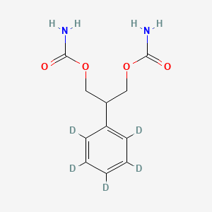 molecular formula C11H14N2O4 B15141199 Felbamate-d5 