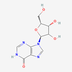 9-[(2S,4R,5R)-3,4-dihydroxy-5-(hydroxymethyl)oxolan-2-yl]-1H-purin-6-one