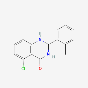 molecular formula C15H13ClN2O B15141400 Pbrm1-BD2-IN-4 