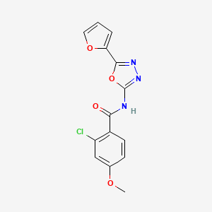 molecular formula C14H10ClN3O4 B15141405 Mif-IN-2 