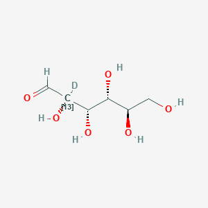 molecular formula C6H12O6 B15141420 D-Glucose-13C,d1 