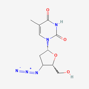 molecular formula C10H13N5O4 B15141431 3-epi-Azido-3-deoxythymidine 