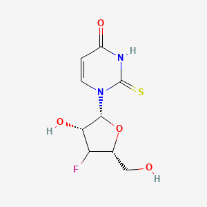 1-[(2R,3R,5R)-4-fluoro-3-hydroxy-5-(hydroxymethyl)oxolan-2-yl]-2-sulfanylidenepyrimidin-4-one