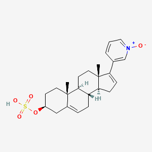 molecular formula C24H31NO5S B15141522 N-Oxide abiraterone sulfate 