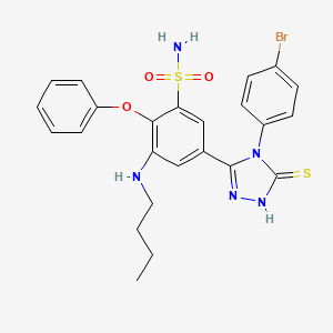 molecular formula C24H24BrN5O3S2 B15141547 Cox-2-IN-24 