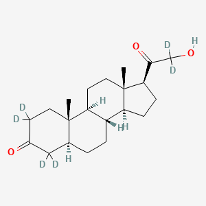 5|A-Pregnan-21-ol-3,20-dione-2,2,4,4,17|A,21,21-d7