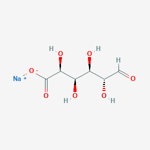 molecular formula C6H9NaO7 B15141621 Sodium guluronate 