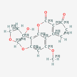 Aflatoxin M2-13C17